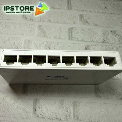 Сетевой коммутатор на 8 портов 1000 Мбит/с ATIS NS-1008 неуправляемый